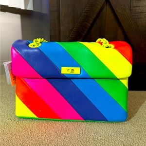 Kurt Geiger Brixton Lock Clutch NWT